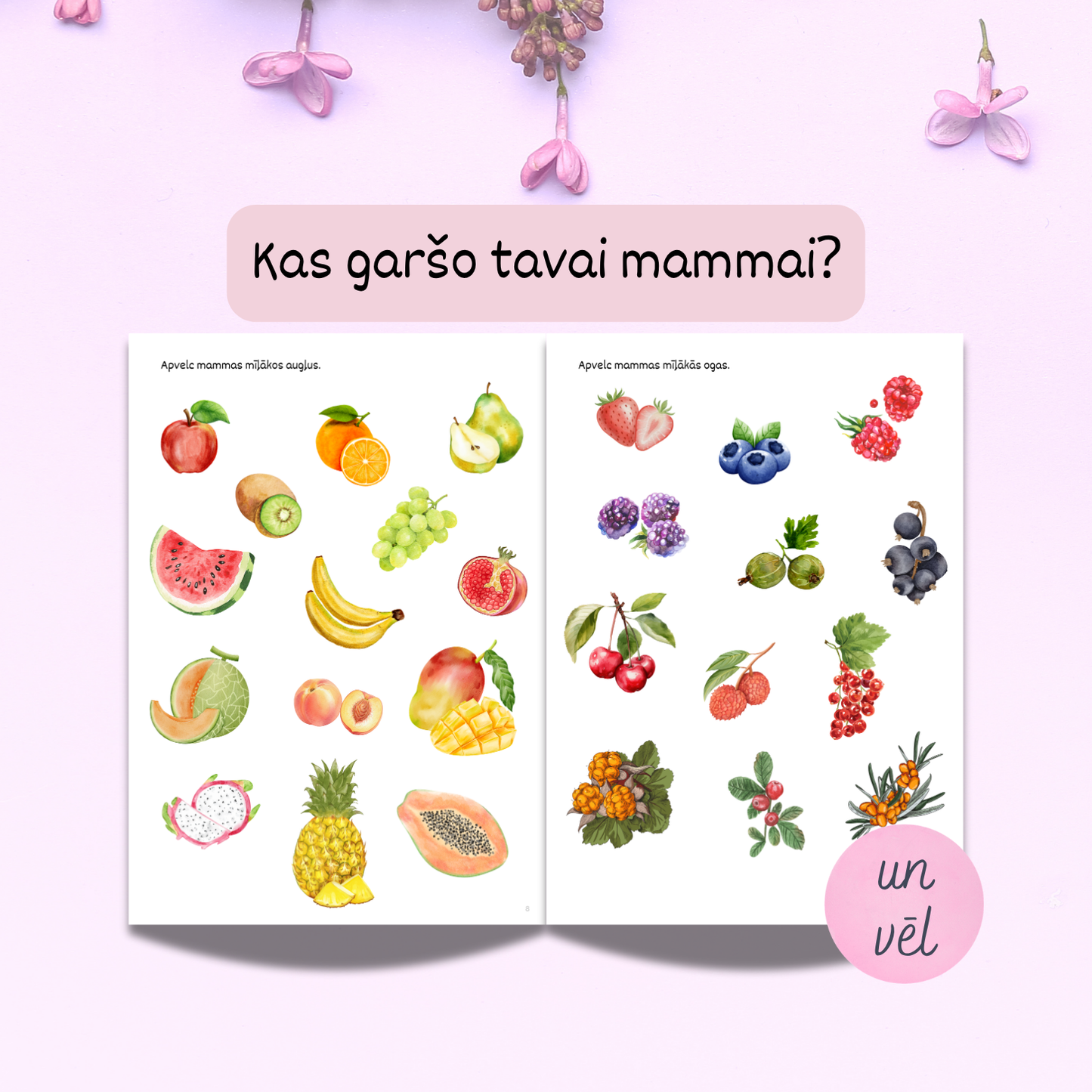 "Mana mamma" - iepazīsti savu mammu. Kas garšo tavai mammai?