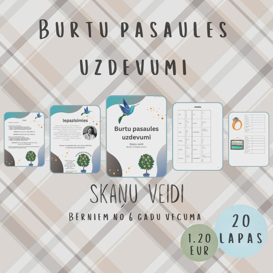 Uzdevumu "Skaņu veidi" video - interesata un aizraujoša skaņu veidu apguve.